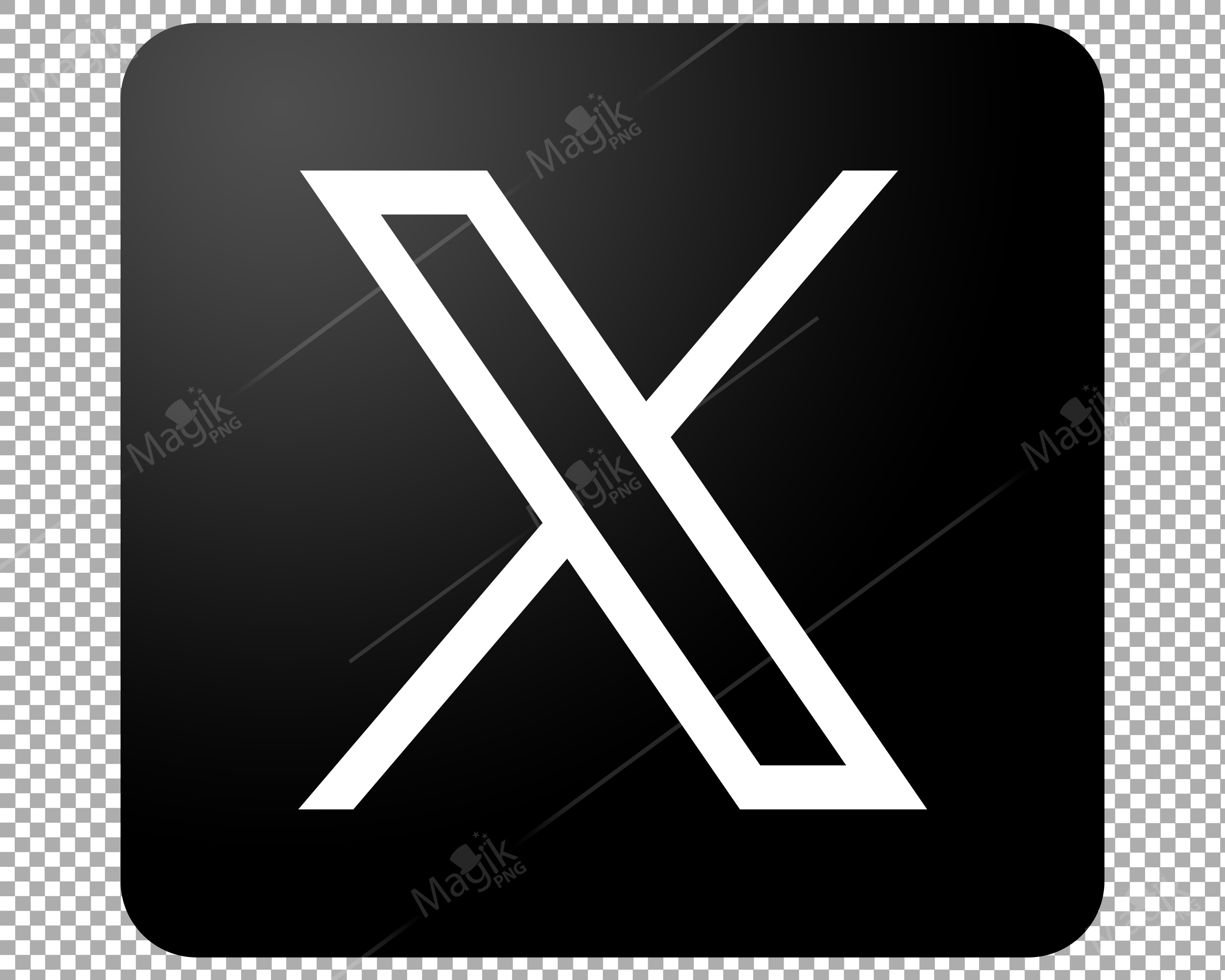 X logo png